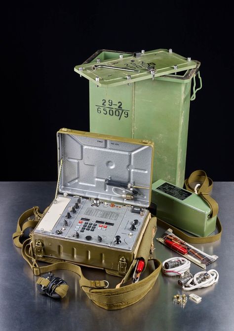 Soviet spy radio discovered in Germany Soviet Spy, Roman Alphabet, Spy Tools, Warsaw Pact, Roman Villa, Shortwave Radio, Before The Fall, Survival Shelter, Short Waves