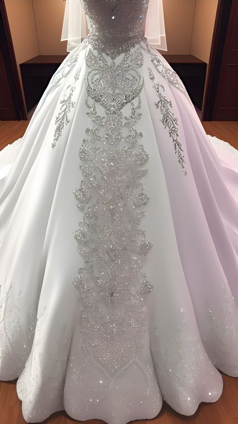 Wedding Dresses With Rhinestones, Rhinestone Wedding Dresses, Modest Girls Dresses, Rhinestone Wedding Dress, Bling Wedding Dress, Princess Bridal Gown, Sparkly Wedding Dress, Princess Flower Girl Dresses, Open Back Wedding Dress