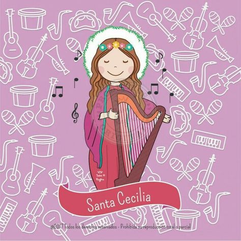 Salve Regina, Blessed Mary, Santa Cecilia, Virgin Of Guadalupe, Santa Lucia, Arte Sketchbook, Santa Baby, Mother Mary, Silhouette Projects