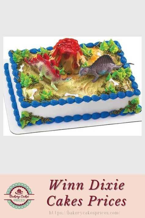 An awesome cake by Winn Dixie a themed of Jurasic part. Jurassic World Cake Topper, Jurassic World Cake, World Cake, Dinosaur Cake Toppers, Dinosaur Birthday Cakes, Dinosaur Themed Birthday Party, Cake Decorating Set, Cake Decorating Kits, Cake Pricing