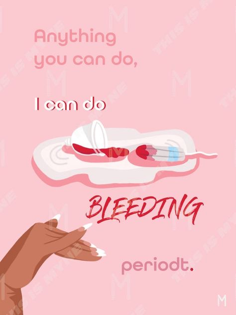 Period Illustration Art, Menstruation Aesthetic, First Moon Party, Menstruation Art, Period Calendar, Period Cramp Relief, Calendar Quotes, Period Art, Nurse Midwife