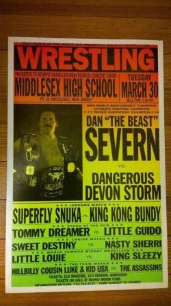 Wrestling Logo, Wrestling Posters, Pro Wrestling, Flyer Design, The Dreamers, The One, High School, Wrestling, Signs