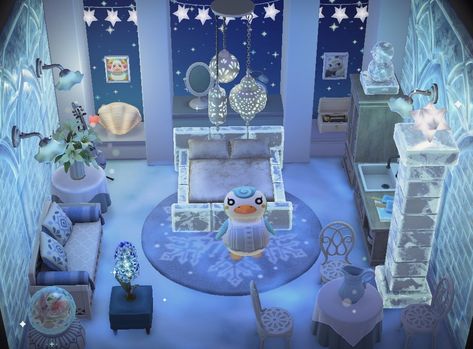 Acnh Hhp Sprinkle, Acnh Sprinkle House, Acnh Blue Bedroom, Acnh Julian House, Acnh Pietro House, Acnh Villagers Homes Layout Interior, Sprinkle Acnh, Animal Crossing Sprinkle, Sprinkle Animal Crossing