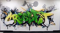 mural by Dana Woulfe & Josh Falk of Project SF Crossfit Wallpaper, Fitness Design Gym, Drawing Graffiti, Tears Art, Gym Wall Decal, Gym Wall Decor, Gym Art, Graphic Design Business Card, Wall Murals Painted