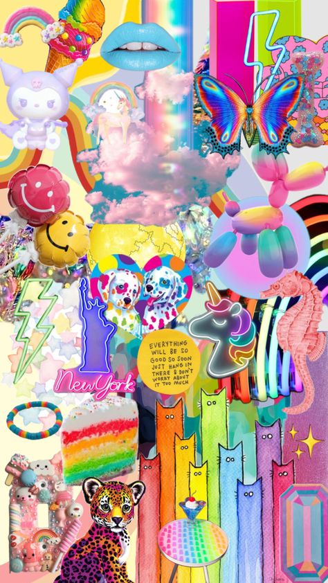 #rainbow #colorful #bright Bright Aethstetic, Preppy Rainbow, Rainbow Aesthetic, Custom Ideas, Rainbow Art, Rainbow Dash, App Icon, Cute Wallpapers, Rainbow