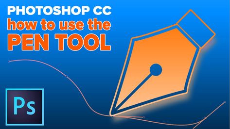 How to use the Pen tool in Photoshop. This Photoshop tutorial shows you exactly how to get started using the pen tool. Make paths for cutouts, shapes and more with the powerful pen tool in photoshop. Pen Tool Photoshop, Drawing With Pen, Cool Photoshop, Photoshop Express, Photoshop Techniques, Advanced Photoshop, Photoshop Collage, Beginner Photo Editing, Photoshop For Photographers