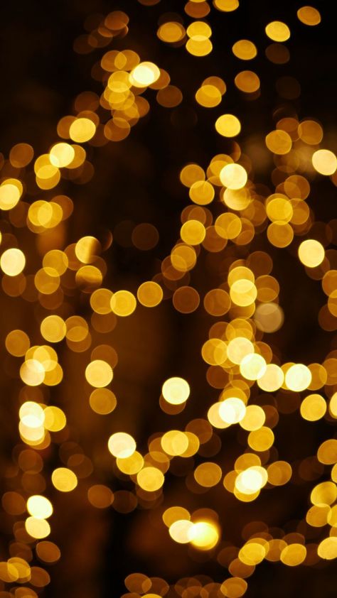 Blurry Lights, Tapete Gold, Hufflepuff Aesthetic, Gold Wallpaper Iphone, Wallpaper Winter, Wallpapers Ipad, Bokeh Photography, Christmas Wallpaper Backgrounds, Christmas Aesthetic Wallpaper