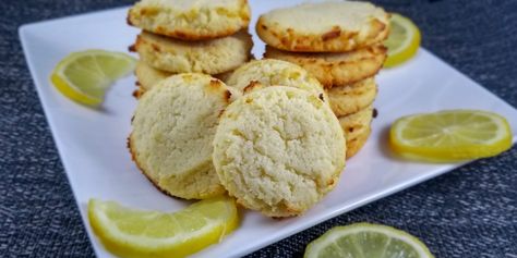 Keto Lemon Ricotta Cookies Keto Ricotta Cookies, Keto Lemon Ricotta Cookies, Keto Ricotta Recipes, Ricotta Cookies Recipe, Keto Easter, Lemon Ricotta Cookies, Low Carb Cookies Recipes, Ricotta Cookies, Keto Treats