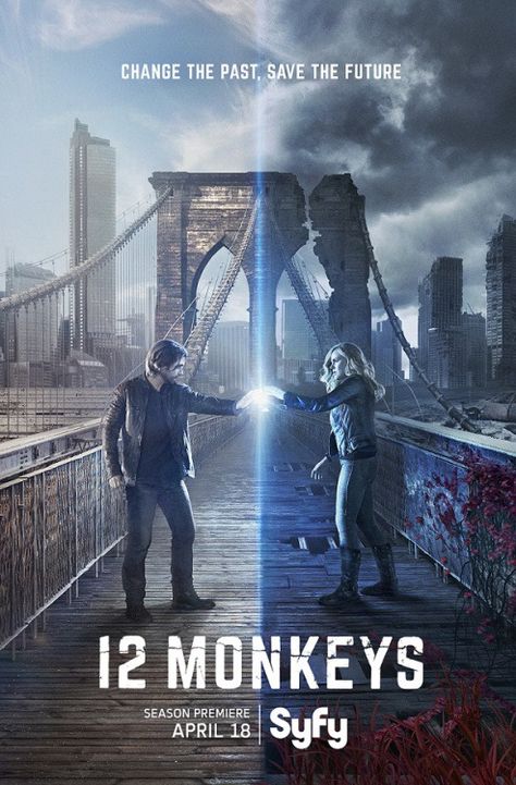 12 Monkeys Poster Monkey Tv Series, Michael Burry, Aaron Stanford, Twelve Monkeys, 8k Tv, Doug Jones, 12 Monkeys, Danny Glover, Terry Gilliam