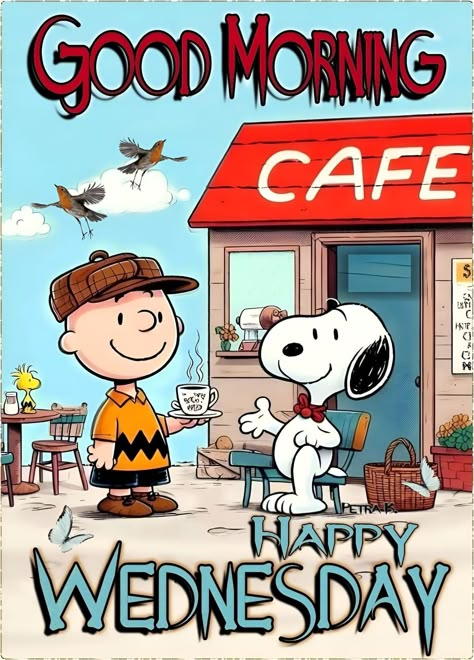 Wednesday Peanuts Gang, Happy Wednesday Snoopy, Aesthetic Snoopy, Text Pic, Snoopy Print, Snoopy Drawing, Weekend Greetings, Good Day Wishes, Peanut Gang