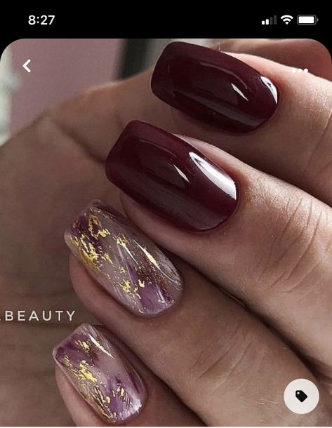 Bordo Nails Design, Nail Art Trends 2022, Fall Nails Ideas Burgundy, Fall Burgundy Nails, Bordo Nails, Burgundy Nail Art, Burgundy Nail Designs, Wine Nails, Fall Gel Nails