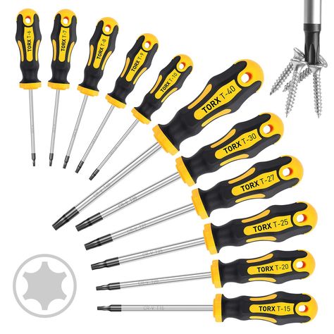 Candy Store Display, Edc Screwdriver Tools, Flat Screwdriver, Cordless Screwdriver, Torx Screwdriver, Screw Drivers, Drill Bit Sizes, Mha Dr, New Home Checklist