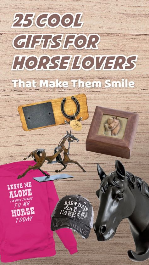 Personalized gifts for horse lovers always have a special place in their heart. As they are customizable, it shows how thoughtful you are while choosing the gifts. Not to mention, it also makes the gifts for horse lovers unique and one of a kind in the world. Diy Gifts For Horse Lovers, Horse Lover Gifts, Horse Crazy Girl, Male Horse, Horse Sign, Work Anniversary, Equestrian Gifts, Professional Gifts, Horse Crazy