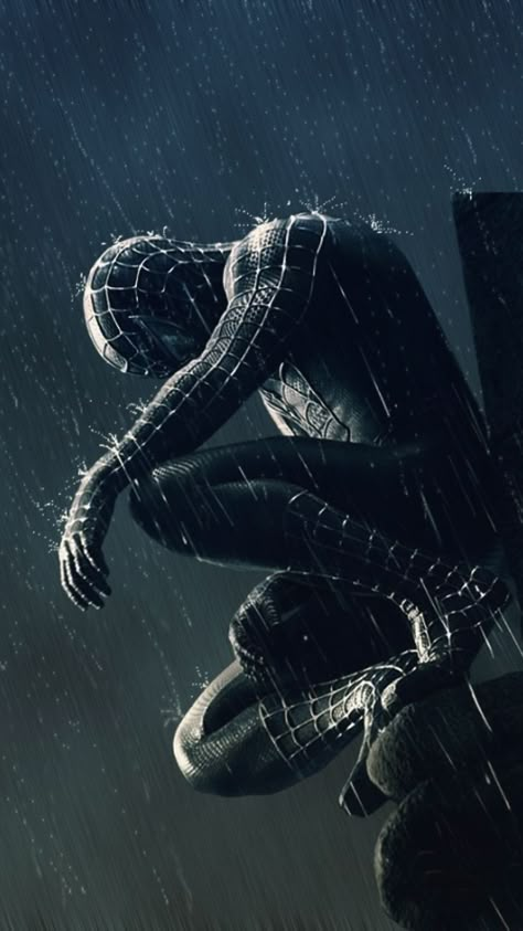 Spider Man Black, Spider Man Wallpaper, Famous Pictures, Black Spiderman, Spiderman 3, Spiderman Pictures, Marvel Spiderman Art, Man Wallpaper, Spiderman Art