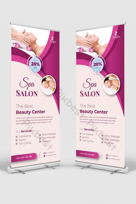 Beauty Spa Salon Rollup Banner Signage Stand Banner Template Design#pikbest#Templates#Signage Beauty Salon Banner Design, Beauty Banner Design, Salon Banner Design, Xbanner Design, Beauty Salon Banner, Banner Spa, Spa Banner, Signage Stand, Beauty Banner