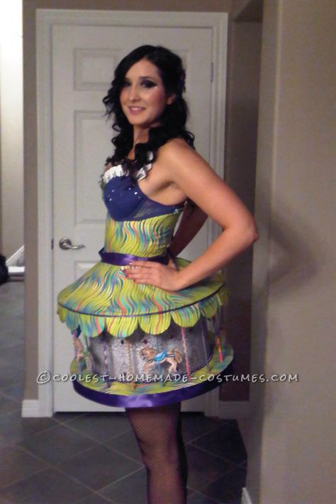 Creative Homemade Carousel Costume Carousel Costume, Circus Costumes, Homemade Costume, Circus Costume, Homemade Costumes, Your 20s, Scary Costumes, Creative Costumes, Period Outfit