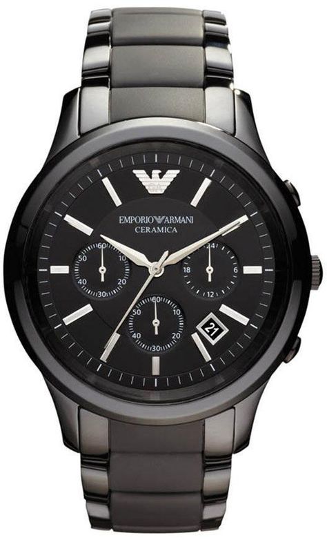 Emporio Armani Watch Classic Mens AR1452 | C W Sellors Luxury Watches Emporio Armani Watch, Armani Watches For Men, Armani Watch, Emporio Armani Men, Armani Watches, Mens Chronograph, Ceramic Watch, Armani Black, Seiko Watches