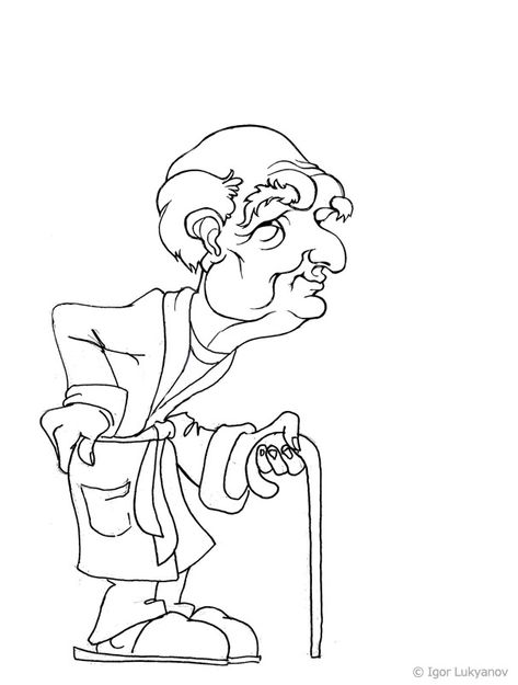 Old Man Caricature Man Cartoon Characters, Lighthouse Drawing, Cartoon Drawings Disney, Character Design Cartoon, Man Cartoon, Caricature Sketch, Cartoon Drawing Tutorial, Easy Cartoon Drawings, Person Drawing