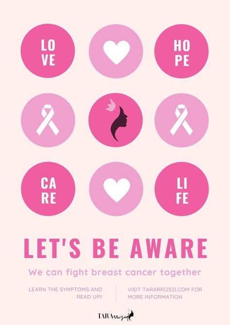 Awareness Poster, Blemish Remover, Breast Health, Thing 1, Pink, Bremen