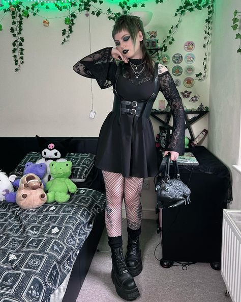 happy halloween!! 🎃✩˚🕸️⋆₊˚✧⁣ ⁣ spending this year being cosy inside with spooky blankets because I’ve caught the gross cold going round, so enjoy this throwback witchy style outfit ♡⁣ ⁣⁣⁣⁣⁣⁣⁣ Witchy Style, Witchy Fashion, Goth Outfits, Moth, Happy Halloween, Blankets, This Year, Fashion Outfits, Halloween