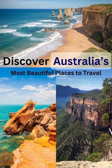 Explore Australia's most beautiful places to travel, from breathtaking beaches to scenic landscapes! Add these travel destinations to your travel bucket list and capture every moment in your travel vlog. Experience the best things to do and discover must-see places to visit. Where’s your next stop? 🌍✈️ #GoVista #ExploreAustralia Scenic Places, Travel Vlog, Next Stop, Beautiful Places To Travel, Scenic Landscape, Australia Travel, Most Beautiful Places, Beautiful Destinations, Travel Bucket