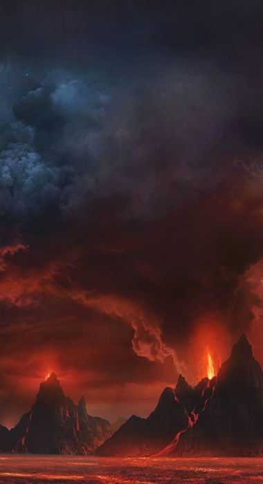 Mustafar Star Wars, Star Wars Planets, Star Wars Wallpaper, Heaven And Hell, Star Wars Artwork, Star Wars Pictures, Obi Wan Kenobi, Oblivion, Fantasy Concept Art