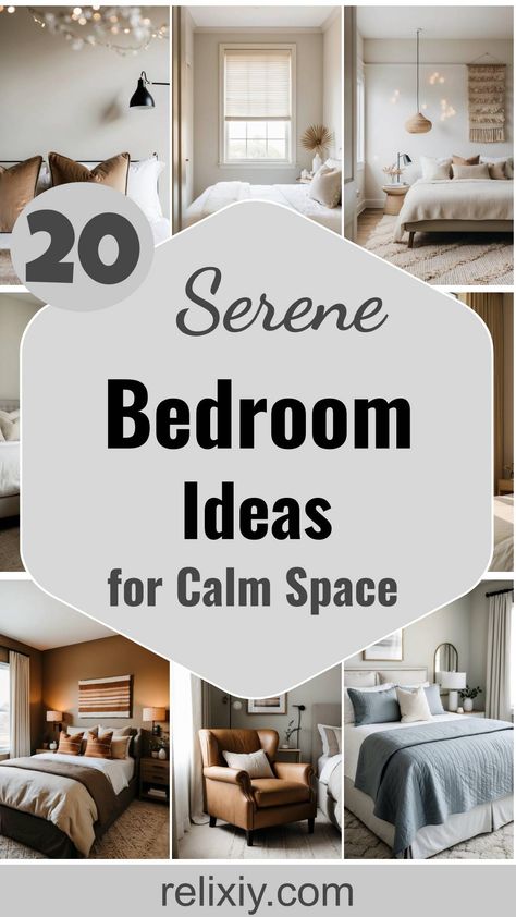 20 Neutral Bedroom Ideas For A Calm and Serene Space Bedroom Inspirations Contemporary, Tranquil Room Decor, White And Natural Wood Bedroom Ideas, Basic Bedroom Ideas Simple, Calm Bedroom Ideas Zen, Soft Bedroom Colors, Bedroom Ideas Simple Cozy, Zen Bedroom Ideas Serenity, Spa Like Bedroom Ideas