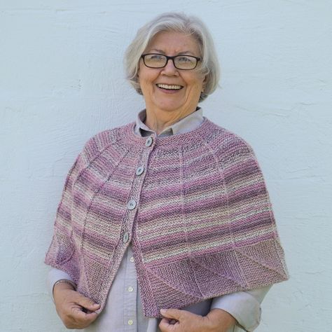 Cape Knitting Pattern PDF, Seamless Knitted Cape Pattern, Quick Knit Cape, Variegated Yarn Pattern, Mitered Squares, Down East Cape - Etsy Australia Cape Knitting Pattern, Knitted Cape Pattern, Mitered Square, Ravelry Knitting, Cape Pattern, Knit Vest Pattern, Knitted Cape, Quick Knits, Variegated Yarn