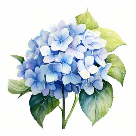 Hydrangea, Hydrangea Flowers Watercolor Clipart Set With 10 JPG Images Instant Download, Commercial Use, Digital Prints - Etsy Ukraine Watercolor Hydrangea Step By Step, Hydrangea Pictures, Hydrangea Illustration, Hydrangea Clipart, Hydrangea Picture, Hydrangea Watercolor, Hydrangeas Art, Watercolor Hydrangea, Hydrangea Painting