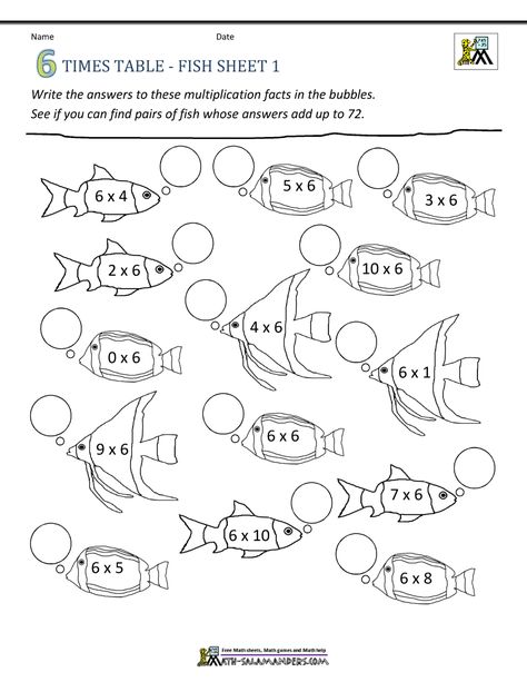 6 Times Table Worksheets 7 Times Tables Worksheets, 6 Times Tables Worksheets, Dodging Tables Worksheet, 2 Times Table Worksheet, 4 Times Table Worksheet, 6 Times Table Worksheet, Times Tables Activities, Printable Times Tables, 5 Times Table