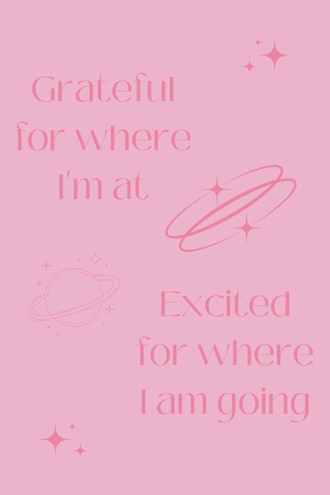 I Am Excited For The Future, Evolving Aesthetic, Beautiful Affirmation Wallpaper, I Am Affirmations Wallpaper Aesthetic, Affirmation Computer Wallpaper, Excited Aesthetic, Backgrounds Affirmation, Fun Vision Board, Personal Vision Board