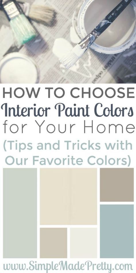 Choosing interior paint colors for your home can be overwhelming but with these tips & tricks, you can easily pick the perfect colors for your home. Office Paint Colors, Office Paint, Behr Paint Colors, Behr Paint, Paint Color Schemes, Bathroom Paint Colors, Kitchen Paint Colors, Sherwin Williams Paint Colors, Best Paint Colors