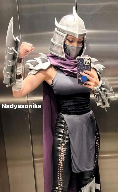 Tmnt Women Costume, Tmnt Halloween Costumes Women, Ninja Turtle Cosplay, Tmnt Costume Women, Tmnt Costume Ideas, Ninja Turtles Cosplay, Shredder Costume, 1987 Tmnt, Female Ninja Turtle