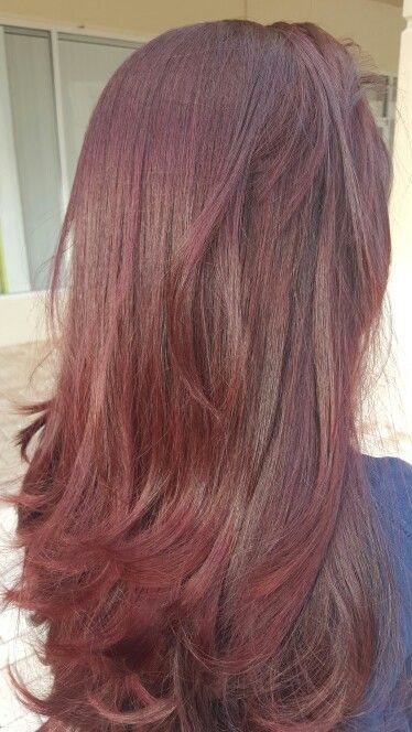 Burgundy Hair Layers, Cute Dark Red Hair, Red Strands In Brown Hair, Light Red Hair Dye, Dark Red Hair Layers, Red Strands In Hair, Dark Red Layered Hair, Faded Dark Red Hair, Layers Red Hair