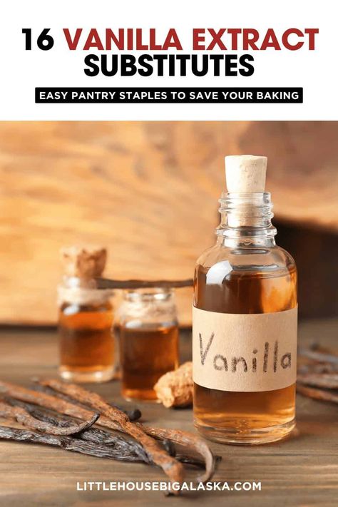 Out of vanilla extract? These easy alternatives will keep your baking on track without sacrificing flavor. #bakinghacks #vanillarecipe Uses For Vanilla Extract, Vanilla Substitute In Baking, How To Make Your Own Vanilla Extract, Substitute For Vanilla Extract, Making Homemade Vanilla Extract, Vanilla Extract Substitute, How Do You Make Vanilla Extract, Homage Vanilla Extract, Hard Sauce