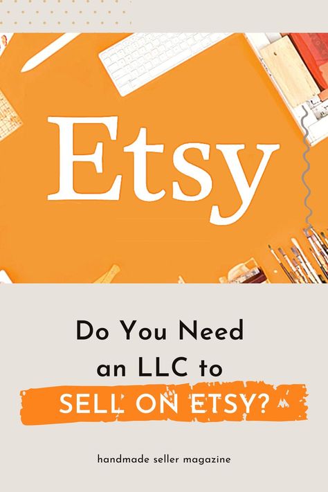 Are you operating your Etsy shop as a hobby or a business? Do you need an LLC? Here's how to decide. #etsy #llc #etsybusiness #sellingonetsy #sellonetsy How To Open An Etsy Shop, Setting Up An Etsy Shop, How To Set Up An Etsy Shop, How To Start An Etsy Business, How To Sell On Etsy, Start An Llc, Starting Etsy Shop, Starting An Etsy Business, Crafting Business