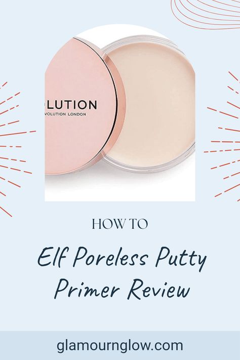 Searching for the ultimate primer that makes a real difference for your foundation? Look no further! Join me as I share my honest thoughts on the Elf Poreless Putty Primer. With its smooth finish and pore-filling magic, it might just be the game-changer your makeup routine needs! I'll also compare it to other favorites like the Makeup Revolution Conceal & Fix. Is this the dreamy primer you've been waiting for? Read on for all the juicy details on this beauty must-have! Best Pore Filling Primer, Elf Poreless Putty Primer, Pore Filling Primer, Poreless Putty Primer, Putty Primer, Contour Kit, Beauty Must Haves, Glowing Complexion, Face Primer