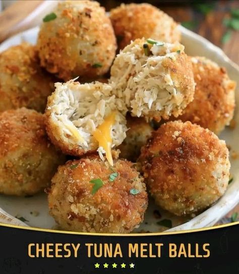 Gordon Ramsay 🍲🍮 | Cheesy Tuna Melt Balls | Facebook Tuna Balls, Tuna Melt, Tuna Melts, Family Cookbook, Family Cooking, Gordon Ramsay, Best Appetizers, Meatball Recipes, Cookbook Recipes