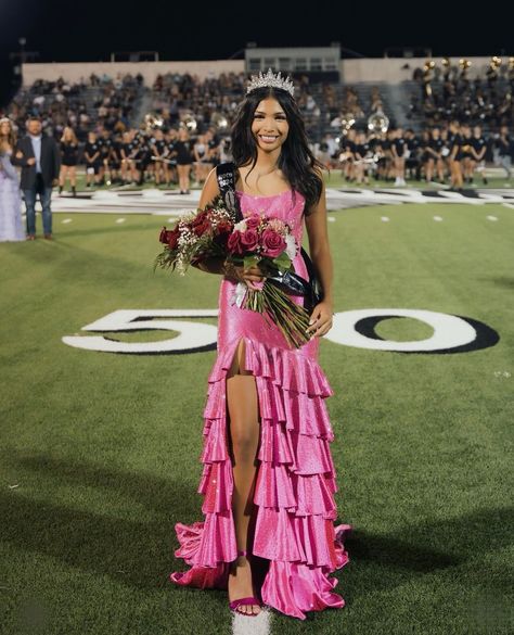 @macig_11 looking like the queen that she is👸💗✨ The crown goes perfectly with the dress🤩 #WhatchamacallitBoutique #LargestDressStoreInTexas #Homecoming #SherriHill #Homecomingdress #pink #pinkdress #homecomingqueen #hoco2024 #dallas #fortworth #bestdressed Homecoming Queen Aesthetic, Hoco Queen, Homecoming Queen, Queen Aesthetic, The Crown, The Queen, Homecoming Dresses, Pink Dress, Homecoming