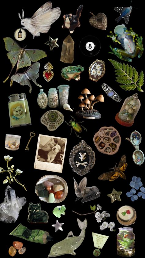 #myfirstshuffle #oddities #trinkets #whimsigoth + Core + Aesthetic, Old Soul, Art Journal Inspiration, Journal Inspiration, Cottage Core, Art Journal, Phone Wallpaper, Cottage, Room Decor