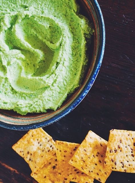 Hip Green Dip | heartbeet kitchen Green Appetizer, Heartbeet Kitchen, Edamame Dip, Green Dip, Green Dips, White Bean Dip, Bean Dip, Sweet Sauce, Avocado Recipes