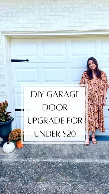 Diy Garage Door, Door Upgrade, Garage Lighting, Diy Garage, Believe Me, Garage Door, Told You, Decor Diy, On A Budget