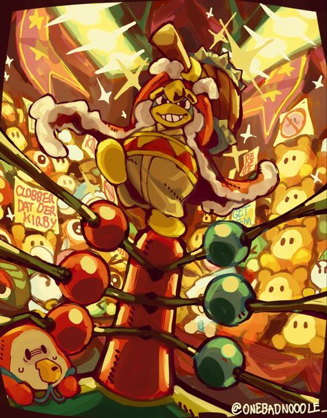 Kirby Reference, King Dedede Fanart, Kirby King Dedede, Kirby Fanart, King Dedede, Kirby Games, The Noodle, Cuphead Game, Kirby Character