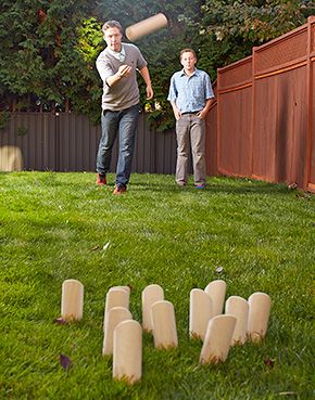 Mölkky Game - Lee Valley Tools Frozen Tags, Throwing Games, Wooden Pins, Lee Valley Tools, Lawn Tools, Outdoor Game, Lee Valley, Play Together, Playroom Ideas