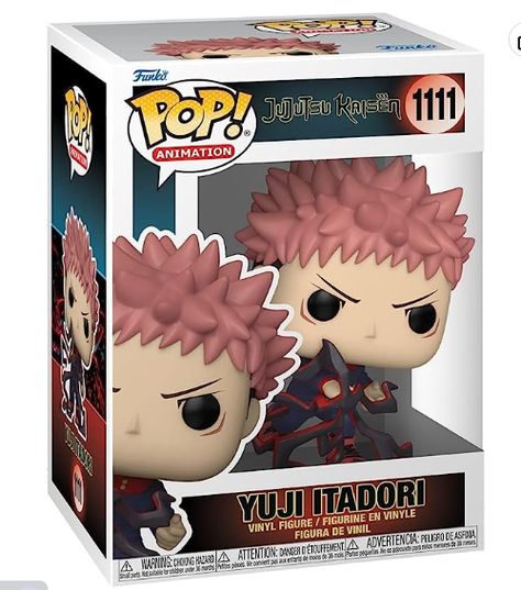 jujistu kaisen funko pop Jujutsu Kaisen Yuji Itadori, Jujutsu Kaisen Yuji, Vinyl Display, Tokyo Ghoul Cosplay, Anime Toon, Yuji Itadori, Mini Figurine, San Diego Comic Con, Pop Figures