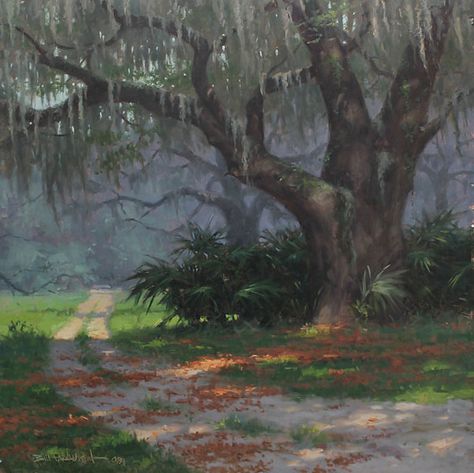 Bill Farnsworth - Southern Melody- Oil Painting Competition, Artwork Images, Art Landscape, Online Painting, Artist Websites, Every Month, Web Browser, American Art, Painter