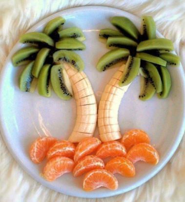 Fruit Presentation, Beach Snacks, Food Art For Kids, Confetti Party, Mini Desserts, Pretty Food, Cute Food, Diy For Kids, Food Art