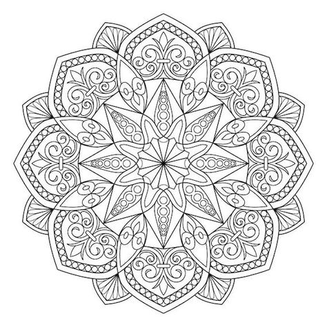 Looking for some calming and creative fun? Check out these 20+ unique mandala coloring pages that are perfect for adults of all ages. Download them for free and start coloring today! #mandala #coloring #adultcoloring #zentangle #mindfulness Mandala Book, Digital Mandala, Lippan Art, Design Mandala, Mandala Design Pattern, Mandala Designs, Mandala Tattoo Design, Mandala Coloring Books, Mandala Artwork