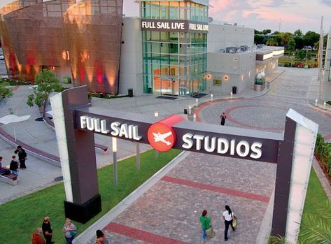 Full Sail University, Online Degree Programs, Sail Life, World Industries, Powerpoint Games, Full Sail, University Graduation, Custom Slides, Online Degree