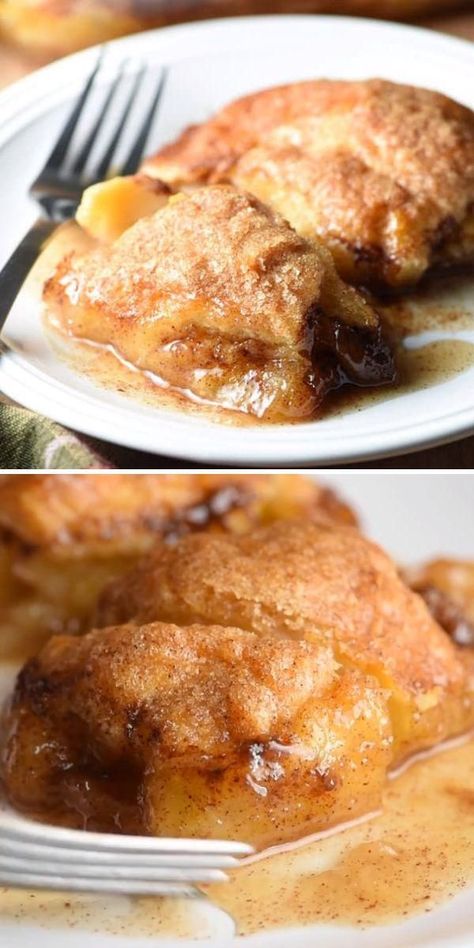 Easy Apple Dumplings [Video] in 2022 | Apple recipes easy, Apple dumplings, Fall recipes Dumplings Video, Apple Dessert Recipes Easy, Crescent Roll Dessert, Easy Apple Dumplings, Apple Dumpling Recipe, Sweet Dumplings, Apple Recipes Easy, Apple Dumplings, Apple Dessert Recipes